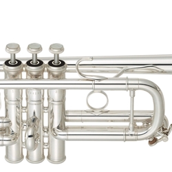 YTR9445CHSII Xeno Artist "Chicago" C Trumpet, Silver-Plated, .462" Bore, 1-Piece Yellow-Brass Bell, MC1 Leadpipe