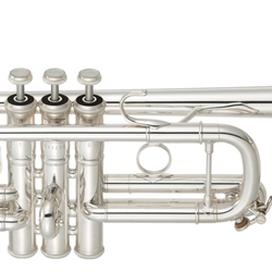 YTR9445CHSII Xeno Artist "Chicago" C Trumpet, Silver-Plated, .462" Bore, 1-Piece Yellow-Brass Bell, MC1 Leadpipe